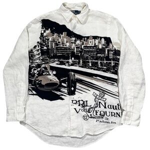 Polo Ralph Lauren PRL Nautique Volle Fournisseurs Button Down Shirt (Size L)